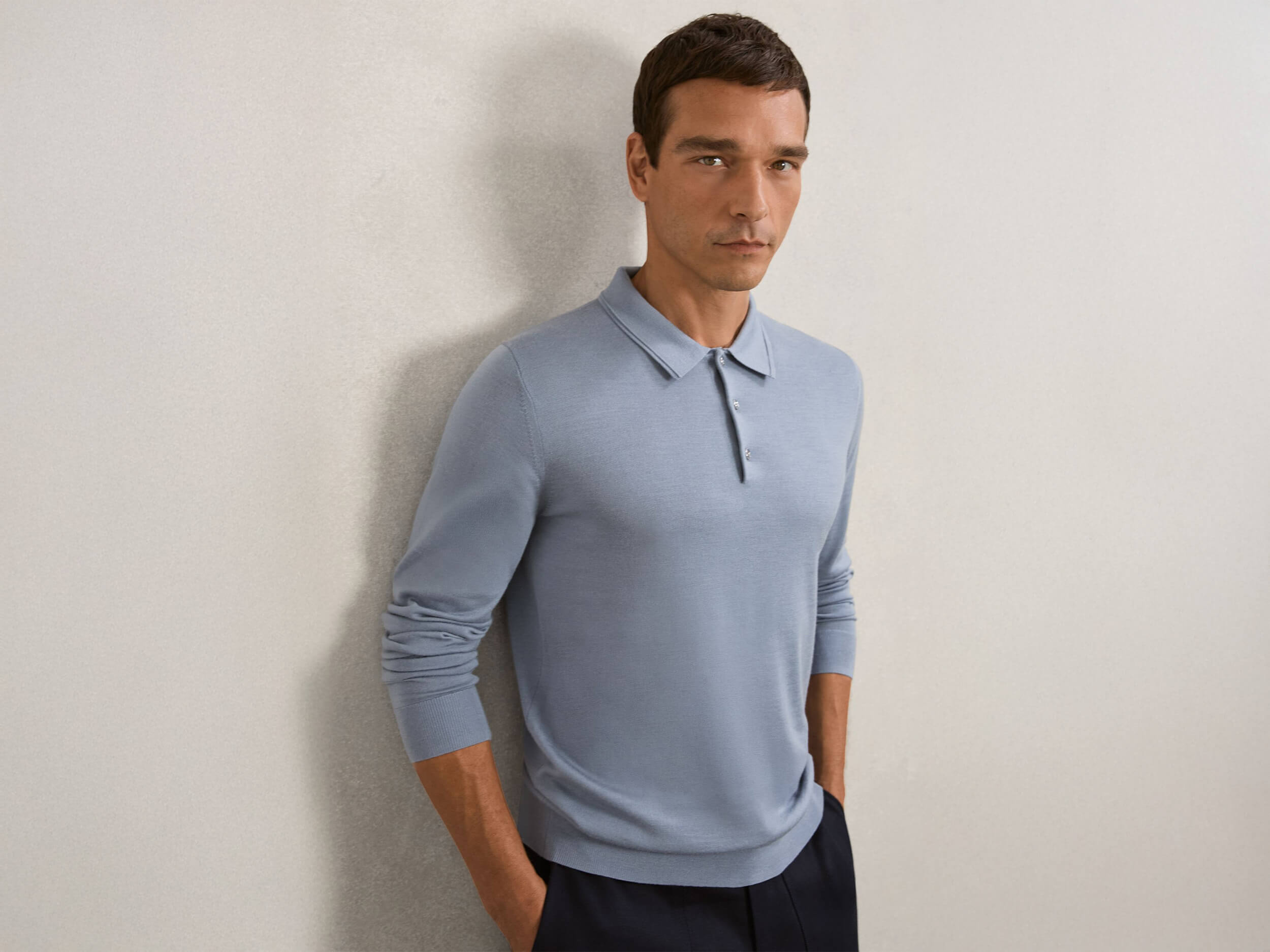 Úpletové polo košile